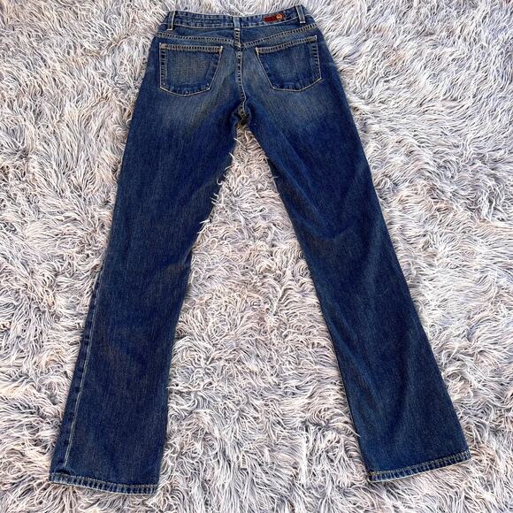 Adriano Goldschmied The Gemini Boot Cut Medium Denim Jeans Womens 28R Cotton - Picture 5 of 8